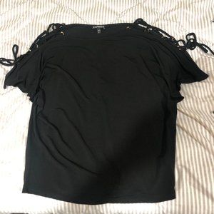 Women's EXPRESS black blouse size XS NWOT